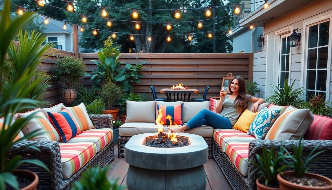 outdoor living room ideas